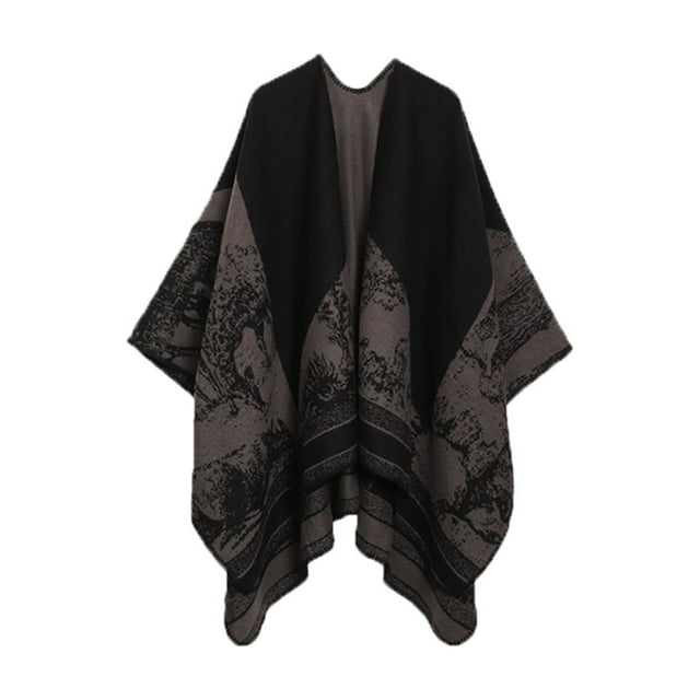 Wraps d'Hiver pour Femmes, Cape à la Mode avec Chaleur