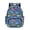 Blue - Dinosaur, variant on Dinosaur Print School Backpack for Elementary Middle School Students, Multi Compartment Spacious Bookbag with Side Mesh Pockets for Books Snacks Daily Use