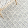 thumbnail image 6 of SAFAVIEH Natura Floella Geometric Area Rug, Ivory/Blue, 5' x 8', 6 of 8