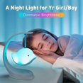 thumbnail image 4 of Baby night light + baby audio machine + music, children' 7 kinds of color-changing children's night, 4 of 5