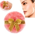 thumbnail image 2 of Houppette Ronde Houppette Houppette Houppette Ronde Houppette Ronde Avec Poignée En Ruban Pour Le Visage Et Le Corps, 2 of 8