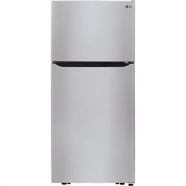 LG LTCS20020S 30" Wide 20.2 Cu. Ft. Energy Star Rated Top Freezer Refrigerator - Stainless Steel NEW