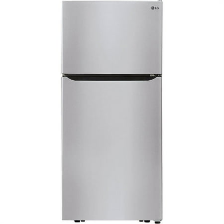 LG LTCS20020S 30  Wide 20.2 Cu. Ft. Energy Star Rated Top Freezer Refrigerator - Stainless Steel NEW