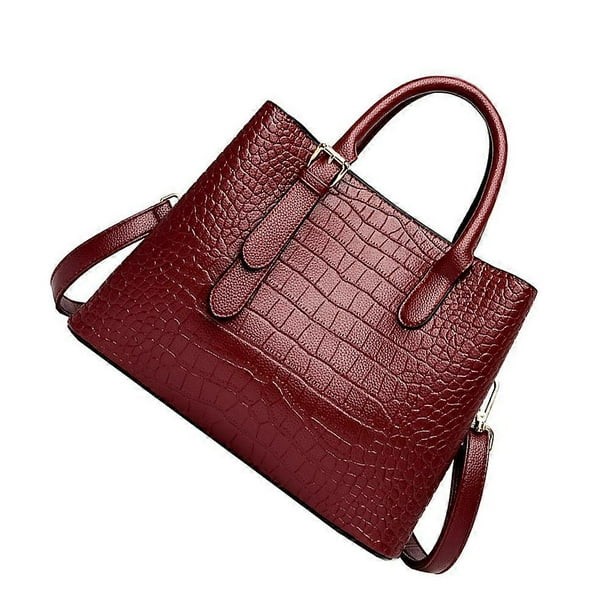 Ladies Handbags Fashion Crossbody Bag For Women Rectangular Shape Brown 1Pc
