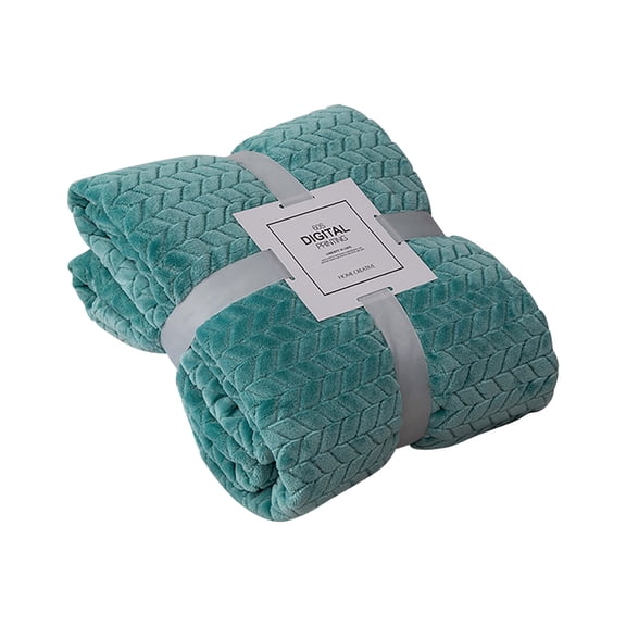 Blanket for Home Textiles Cozy Hugging Throw for Sofas and Beds Lightweight Soft Blanket for Home Use, 100 cm×150 cm, Green