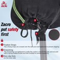 thumbnail image 4 of Cojín de asiento de bicicleta Zacro acolchado en gel para hombre y mujer, color negro, 4 of 8