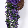 thumbnail image 4 of Flores artificiales para decoración del hogar Ounissouiy Decoración Rosa, 4 of 6