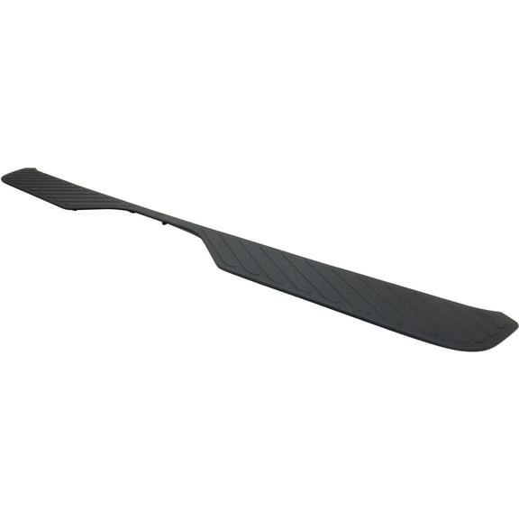 Bumper Step Pad Compatible With 2003-2014 Ford E-150 2003-2005 Club Wagon Upper Black