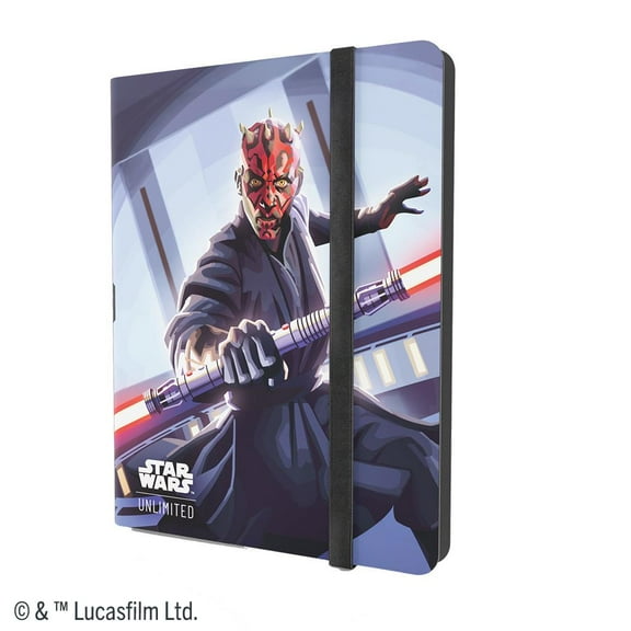 Star Wars Unlimited Legends of the Force Casual Album 18 Pkt Qui-Gon Jinn/Darth Maul By Gamegenic