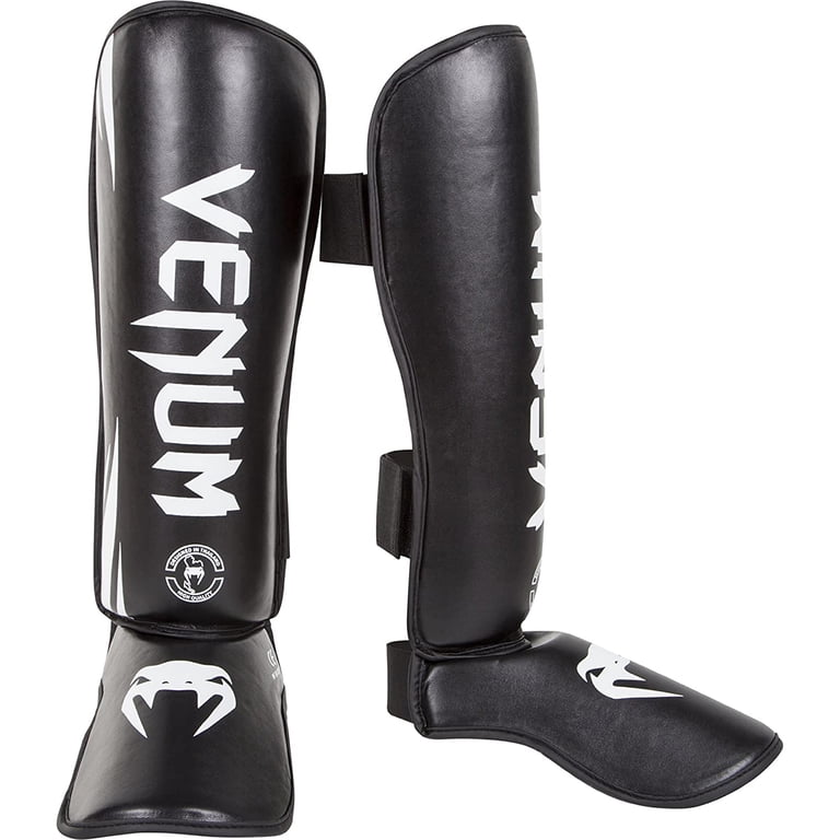 shin Venum Challenger Standup Shinguards, Syntec Leather, High Density