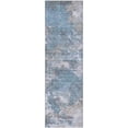 thumbnail image 2 of Addison Rugs Mayfield Premium Machine Washable Transitional Abstract Denim Runner Rug, 2'3" x 7'6", 2 of 6
