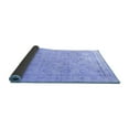 thumbnail image 2 of Ahgly Company Indoor Square Oriental Blue Industrial Area Rugs, 8' Square, 2 of 4