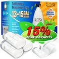 thumbnail image 4 of 13 To 15 Gallon Trash Bags, Tall Kitchen Garbage Bags Drawstring, Ultra Strong Recyclable Trash Bags Unscented Trash Can Liners For Kitchen and Commercial 30 Count (Pake of 1), 4 of 4