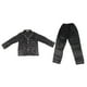 thumbnail image 4 of Conjunto de pijama para mujer Nikou Seda helada Manga larga Negro Talla L, 4 of 15