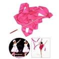thumbnail image 2 of Varitas de cinta de seda de baile 4 metros de cinta Gimnasia Rítmica Artística Cintas giratorias Varillas para Adultos Baile y juego Baoblaze Cintas de baile de gimnasio, 2 of 7