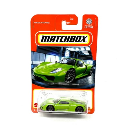 Matchbox MBX Porsche 918 Spyder Green