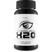 Pro EagleEye x20 - Vitamin Enriched Vision Support - Multi-Vitamin & Mineral Vision Supplement - Aid Eye Sight & Eye Health - Eye Vitamins to Strengthen Vision - Enhance Details - Macula Support