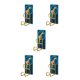 thumbnail image 1 of Inteprter Gancho de pared Adhesivo para ahorrar espacio Adhesivo plegable Percha impermeable Estante de pared sin rastro para baño Cocina Animal Type2 NO2, 1 of 6