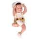 thumbnail image 4 of Muñeca de silicona de 12 pulgadas, realista, con ojos cerrados, emulativa, para recién nacidas, lavable, impermeable, para niña., 4 of 14