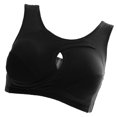 thumbnail image 1 of Camisetas encaje Chaleco Camiseta Tops casuales para mujer Yinane Negro Deportes para mujer, 1 of 8
