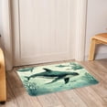 thumbnail image 6 of Whale Non-Slip Machine Washable Polyester Floor Carpet Office Rug Chair Mats, 6 of 6
