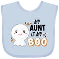 thumbnail image 3 of Inktastic My Aunt is My Boo with Cute Ghost Boys or Girls Baby Bib, 3 of 4
