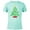 Ocean Blue, variant on Avengers Super Hero Christmas Tree Holiday - Short Sleeve Blended T-Shirt for Adults – Customized-Black