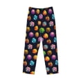 thumbnail image 6 of Uemuo Lovely Planet Pattern Men's Wide Leg Palazzo Lounge Pants with Pockets Light Weight Loose Comfy Casual Pajama Pants-Small, 6 of 9