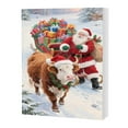 thumbnail image 6 of Home Decorate 2025 Holiday Advent Calendar Advent Calendar Collectible Funny Cow Commemorative Collectible Home Decorate Kitchen Timer Digital Rechargeable Chocolate Christmas Countdown Calendar Mini, 6 of 6