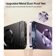 thumbnail image 5 of GHSDFBB Magnetic Metallic Glossy Clear for iPhone 14 Pro Case with Full Camera Cover Protection [No.1 Strong N52 Magnets] [Military Grade Drop Protection] for Women Girls Phone Case (6.1")-Purpl, 5 of 5