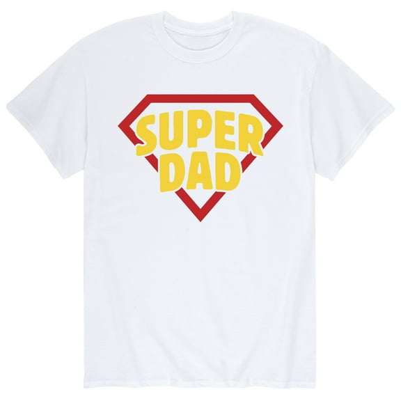Instant Message - Super Dad - Men's Short Sleeve Graphic T-Shirt