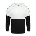 thumbnail image 2 of Vedolay Hoodies for Men 2023 Cute Fall Striped Comfy Knit Pullover Sweaters Black,2XL, 2 of 4