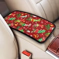 thumbnail image 2 of Bingfone Car Four-Season Universal Armrest Box Mat,Car Armrest Seat Cover Soft Leather Waterproof Armrest Cover Center Console Mat-X-Mas And New Year, 2 of 7