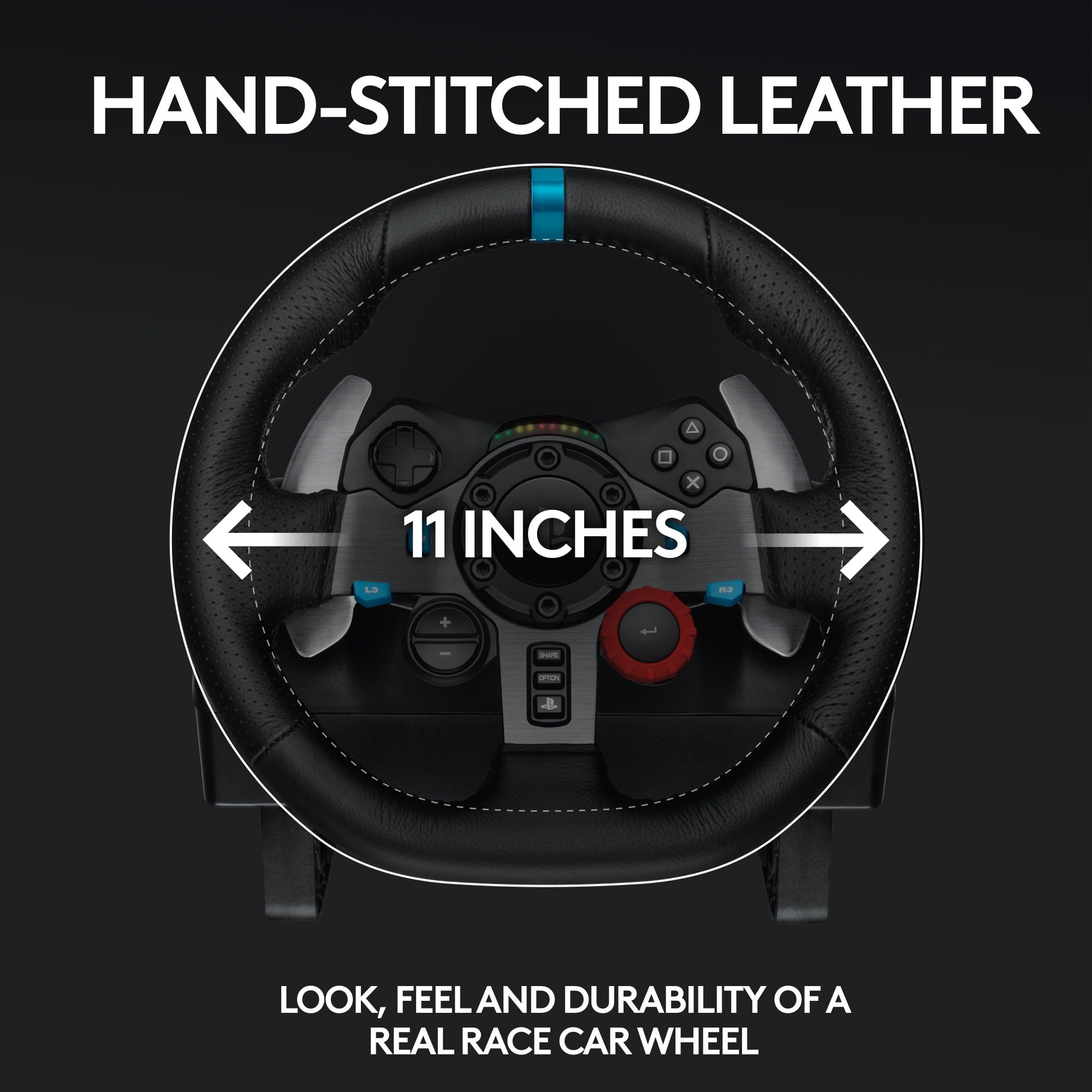 Logitech G29 Driving Force Racing Wheel with Pedals for