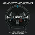 thumbnail image 5 of Logitech G29 Driving Force Racing Wheel and Floor Pedals, Real Force Feedback, Stainless Steel Paddle Shifters, Leather Steering Wheel Cover for PS5, PS4, PC, Mac - Black, 5 of 11