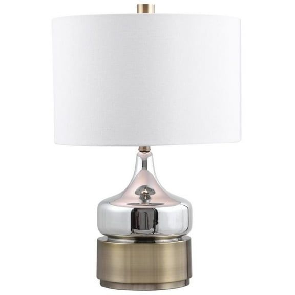 Allora Mid Century Table Lamp in Chrome
