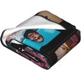 thumbnail image 3 of Rod Waves Blanket Soft Warm Flannel Throw Blanket for Bed Sofa Couch Bedroom Living Room Dorm All Season 40"x30", 3 of 6