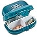 thumbnail image 3 of Daily Pill Organizer - (Pack of 2) Small AM PM Pill Organizer - Cute 4 Compartment Pill Organizer 2 Times a Day Case Box, 3 of 4