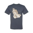 thumbnail image 2 of Wild Bobby, Praying Hands God Grant me the Serenity Courage Wisdom, Inspirational/Christian, Men's Graphic Tees, Vintage Heather Blue, 3XL, 2 of 3