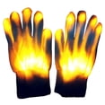 thumbnail image 2 of Guantes con luz LED, luces de con luces intercambiables y para amarillo Hugo Guantes iluminados, 2 of 10