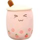 thumbnail image 1 of Lindo peluche Boba té almohada de felpa rellena leche taza de té almohada comida rellena, suave kawaii abrazando peluche regalo para niños (rosa, 13.7 pulgadas), 1 of 5