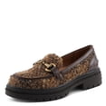 thumbnail image 2 of PATRIZIA NACARRI Women’s Boucle Loafer – Gold Horsebit Slip-On with Chunky Lug Sole, 2 of 9