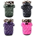 thumbnail image 4 of KEINXS Cute Warm Coat Jacket Faux Pockets Fur Trimmed Dog Hoodies Costume Large Puppy Dog Vest Pink XL, 4 of 10