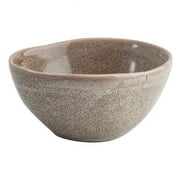 Oneida F1493015941 4.25 oz Terra Verde Porcelain Sauce Dish Bowl  Natural Color