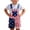 Blue, variant on Ticikt Boys Sleeveless Romper Jumpsuit with Patriotic and Print for Toddler Kids Casual Playwear,Color:Blue,Size:4-5 Years