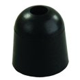 thumbnail image 3 of JR Door Stop Bumper 11745 Rubber; 1 Inch Length x 1 Inch Base Diameter; Black; With Mounting Screw, 3 of 3