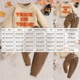 thumbnail image 4 of Quealent Toddler Baby Boy Halloween Outfit Sweatshirt Pants Fall Clothes (Yellow, 12-18 Months), 4 of 9