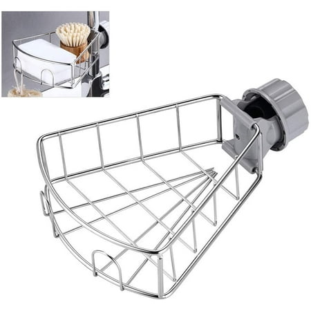 

Kitchen Sink Storage Rack Adjustable Stainless Steel Storage Shelf
