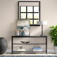 thumbnail image 3 of Evelyn&Zoe Estella 24" Glam Metal Table Lamp with White Drum Fabric Shade, 3 of 8