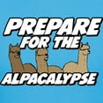 thumbnail image 3 of CafePress - Prepare For The Alpacalyps Women's Classic T Shirt - Women's Traditional Fit Dark T-Shirt, 3 of 4